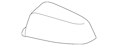 New Genuine BMW Outside Mirror Cover Cap Le (2009-2016) OE 51167187431