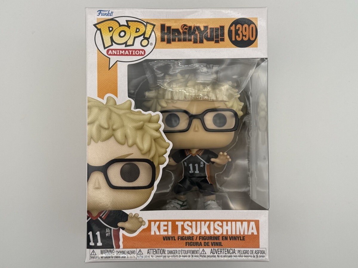 Funko Pop! Animation #1390: Haikyu!! - Kei Tsukishima [DAMAGED] | eBay