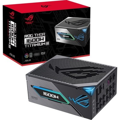 ASUS ROG Thor 1600W Titanium III EVO (ROG Equalizer), PC-Netzteil, schwarz