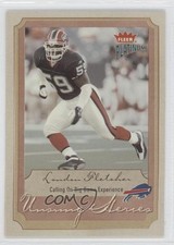 2002 Fleer Platinum Unsung Heroes Finish 26/100 London Fletcher #222 0a1