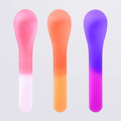 30 Pack Color Changing Ice Cream Spoons, 5.15 Inch Break-Resistant Plastic Sp...