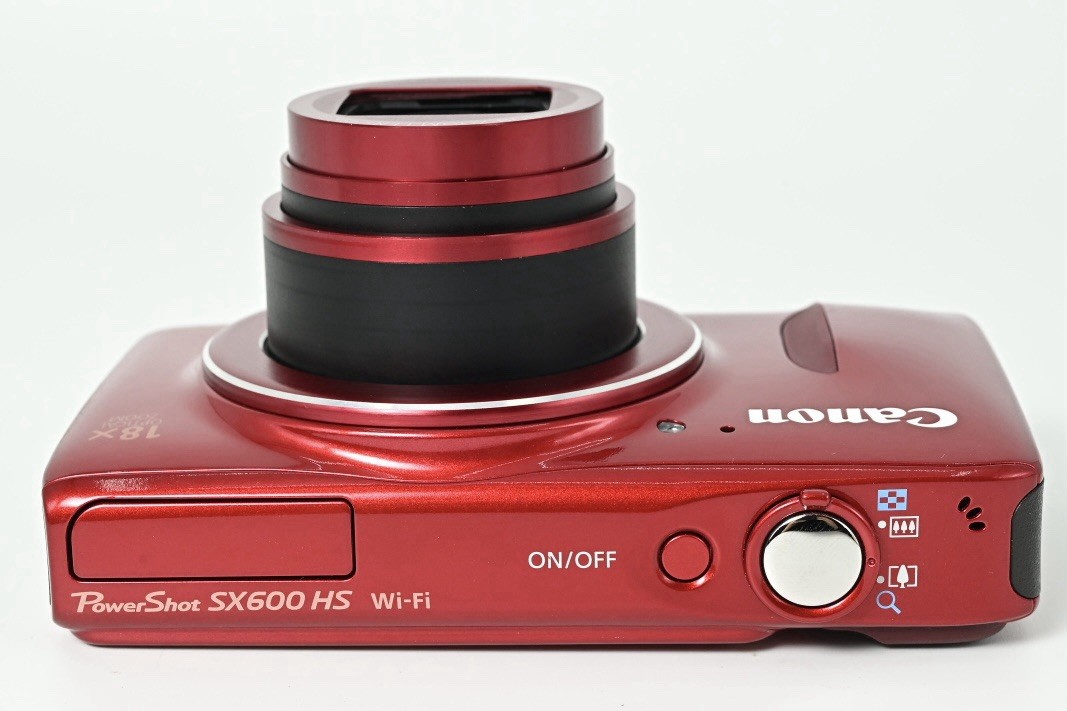 Near Mint+] Canon PowerShot SX600 HS Red 20.2MP 18x Digital Camera
