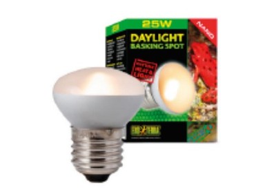 Tageslichtlampe Exo Terra NANO 25W E27 für Reptilien, Basking Spot, Terrarium