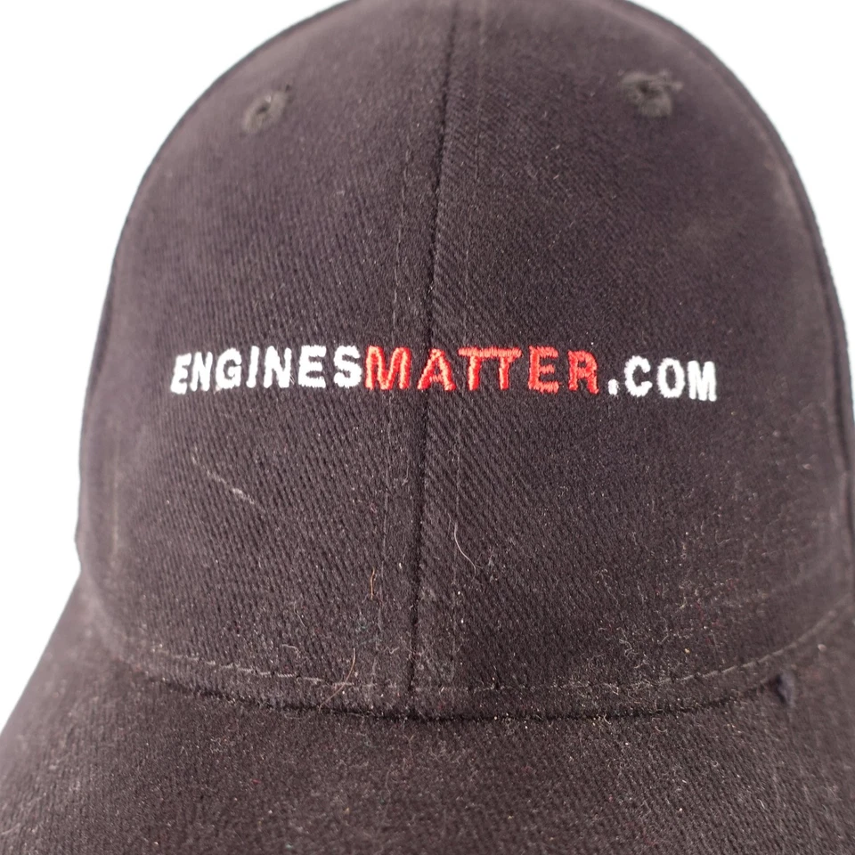 Sombrero Briggs & Stratton Para Hombre Ajustable Negro Rojo Motores Matter com Logo Foto 2 de 4