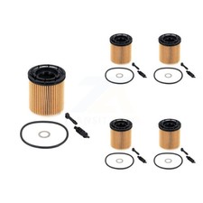 PUR K56-100522 Set of 5 Oil Filters for Hyundai Elantra Kia Sportage Santa Fe K5