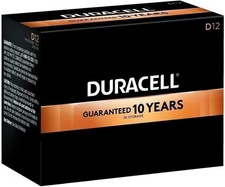 Duracell - CopperTop D Alkaline Batteries with recloseable package - long...