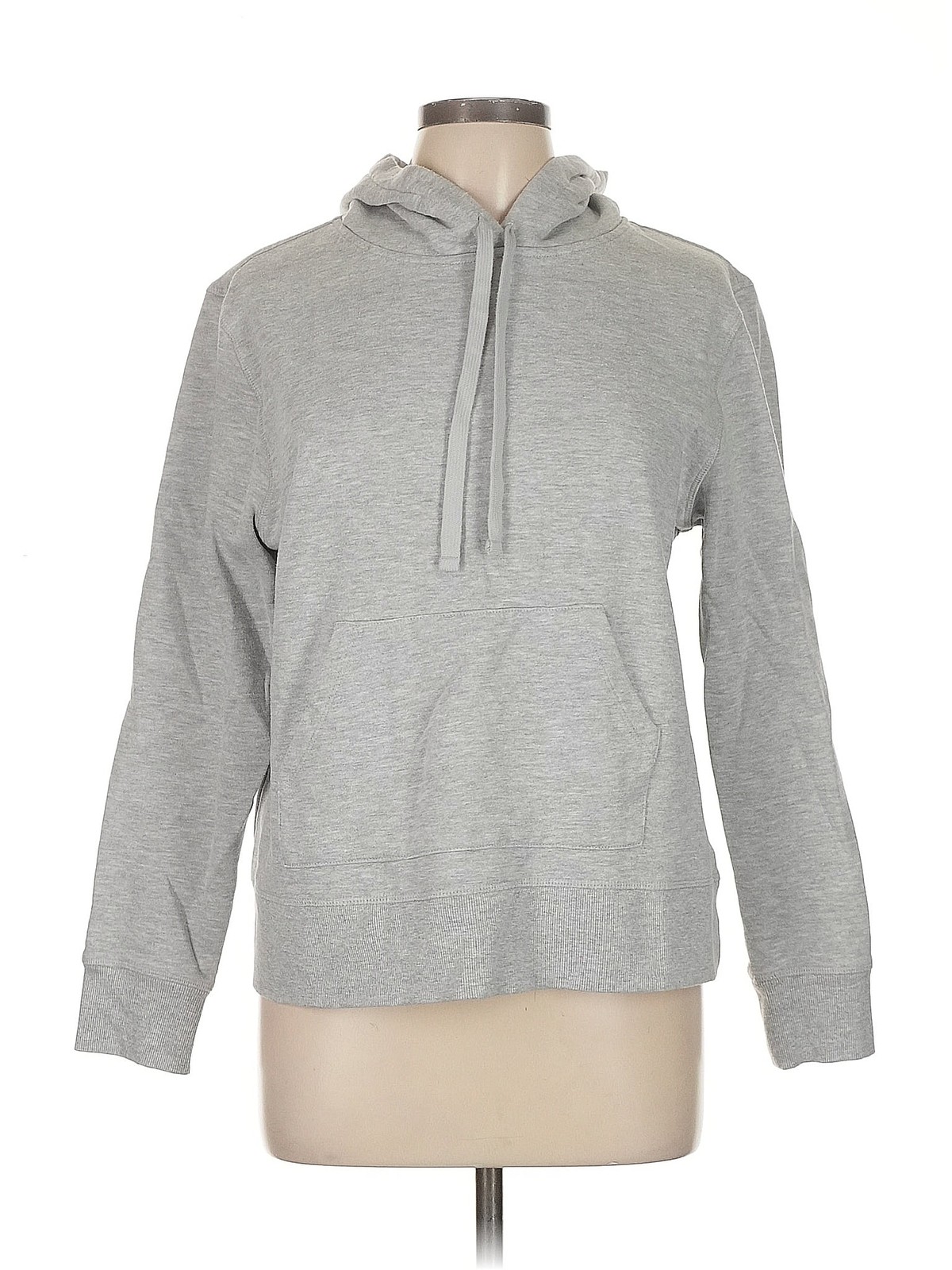 Amazon Essentials Women Gray Pullover Hoodie L - image 1