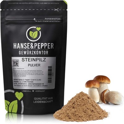 500g Steinpilze gemahlen 100% Steinpilz Pulver Würzpulver Steinpilzpulver