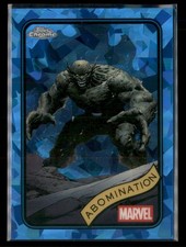 2025 Topps Chrome Sapphire Edition Marvel #132 Abomination
