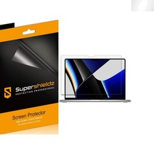 16" MacBook Pro Screen Protectors - 3 Anti-Glare Matte Film Set 2021-2024 