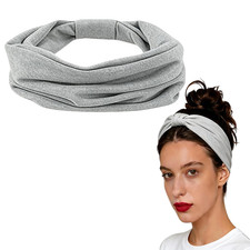 Headbands for Women Non-Slip Thick Hair Bands Wide Elastic Head Bands Large Knot