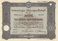 Industriegas Aktiengesellschaft Berlin