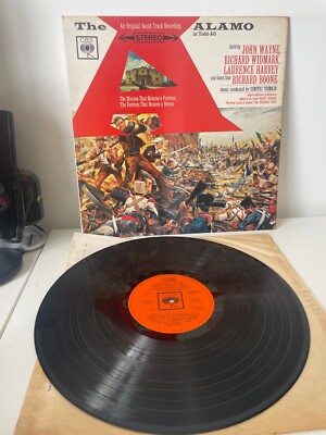 Dimitri Tiomkin    The Alamo (In Todd-AO) - Vinyl LP Columbia CS8358  VG+/NM