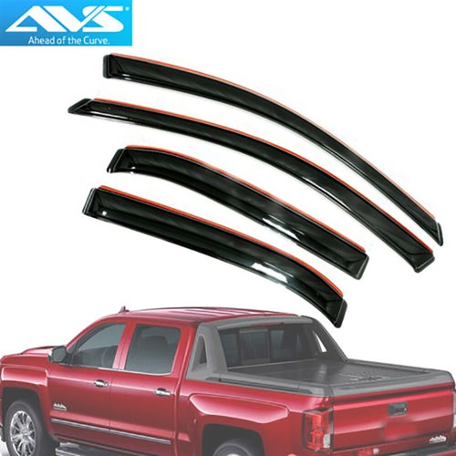 Auto Ventshade 194975 Ventvisor In-Channel Deflector 4 pc. Fits 15-19 F-150 - Bild 4 von 4