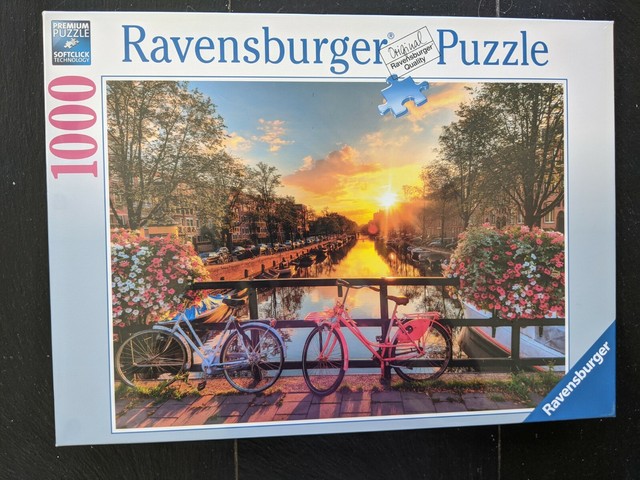 Rompecabezas Adultos Puzzle Ravensburger Bicis En Amsterdam