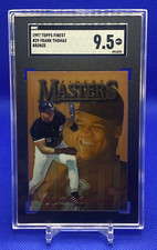 1997 Topps Finest Masters Frank Thomas Bronze SGC 9.5