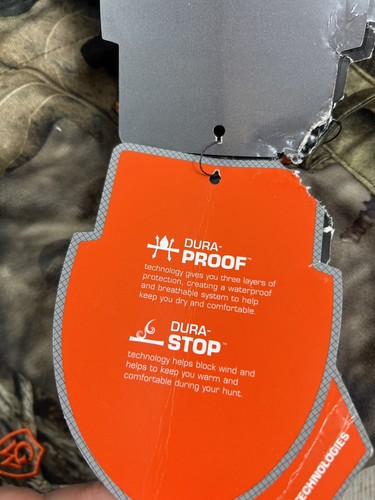 Mens NWT Game Winner Mossy Oak Break Up Camo Hunting Pants XL 40-42 Dura Proof - Picture 11 of 12