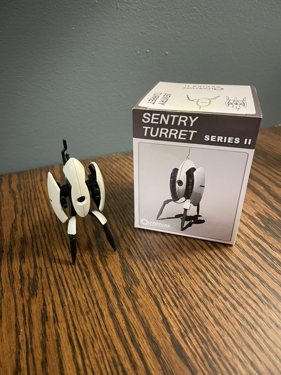 Portal 2 Series II (2) - Open White Sentry Turret - NECA Valve