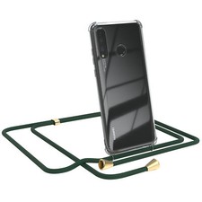 Custodia cellulare per Huawei P30 Lite da appendere cordino custodia TPU catena verde