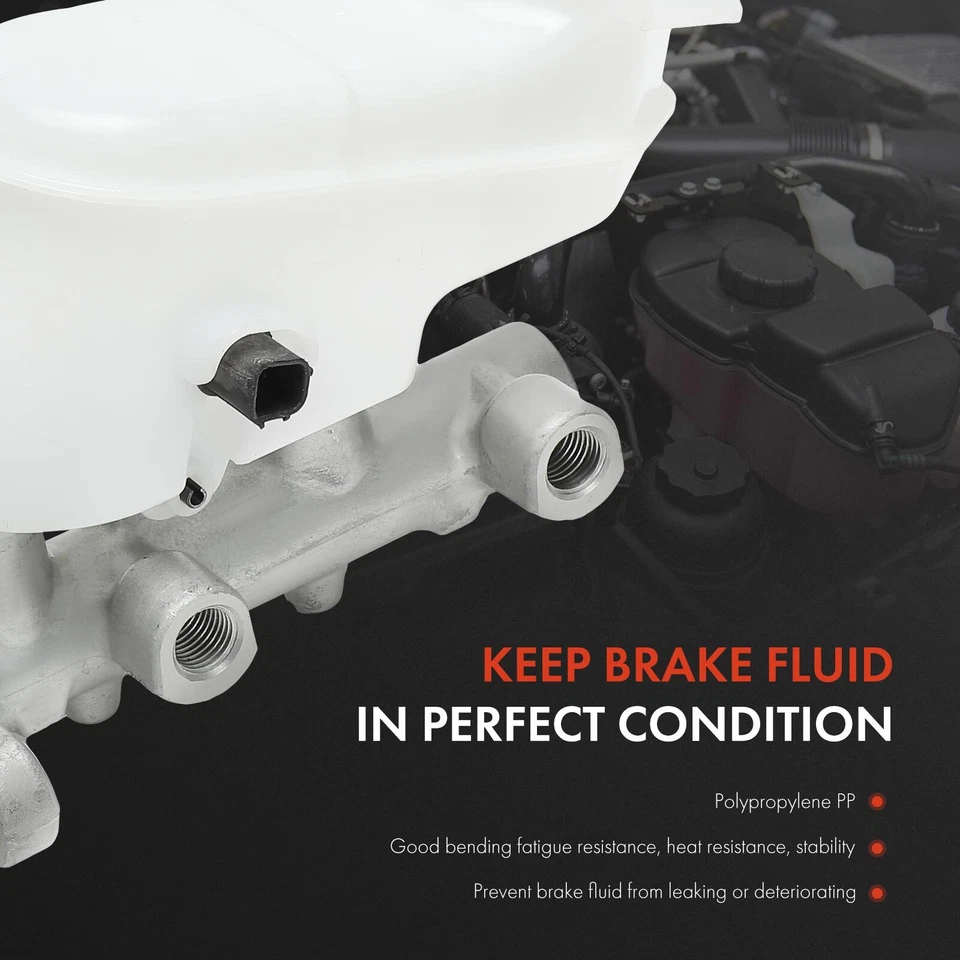 Cilindro maestro de freno con depósito y sensor para Acura TSX 2004-2005 L4 2,4 L Foto 3 de 4