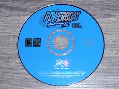 VR Sports Powerboat Racing PC CDROM Interplay Promethean 1998 2001 Windows 95/98