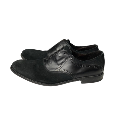 John Varvatos Sid Buck Saddle Oxford Dress Shoes Men display picture 1