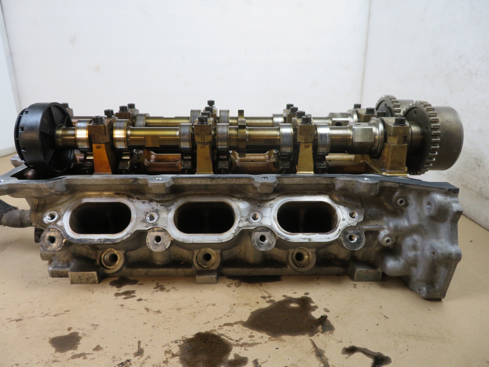2014-2017 MASERATI GHIBLI SQ4 3.0L ENGINE MOTOR LEFT SIDE CYLINDER HEAD 47K OEM