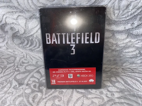 Battlefield 3 - Preorder Steelbook Edition NEW & SEALED