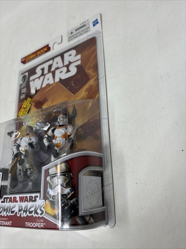 Star Wars Comic Packs #10 Clone Trooper Lieutenant And Clone Trooper Sealed - Picture 3 of 5