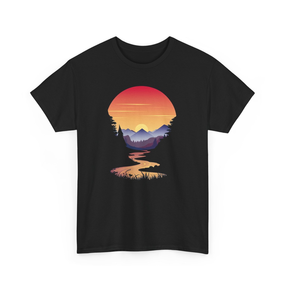 Tシャツ・カットソー SATUR Citron Summer Graphic Short Sleeve T-Shirt Sunset Navy Sunset Days Tee - Navy | Hang Ten