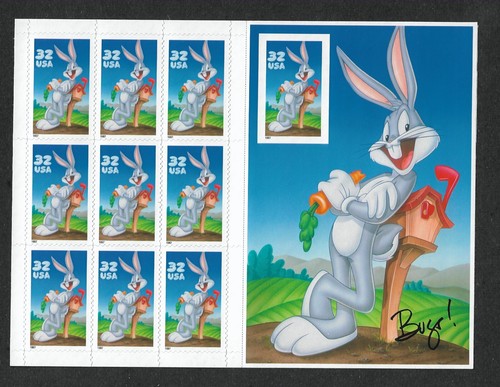 OddLots:™ 514-3138 • S C #3138, 32¢ Bugs Bunny, Pane of 10, Special Printing