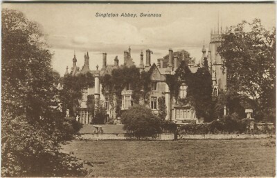 SINGLETON ABBEY, UNIVERSITY COLLEGE OF WALES, SWANSEA - Glamorgan Postkarte