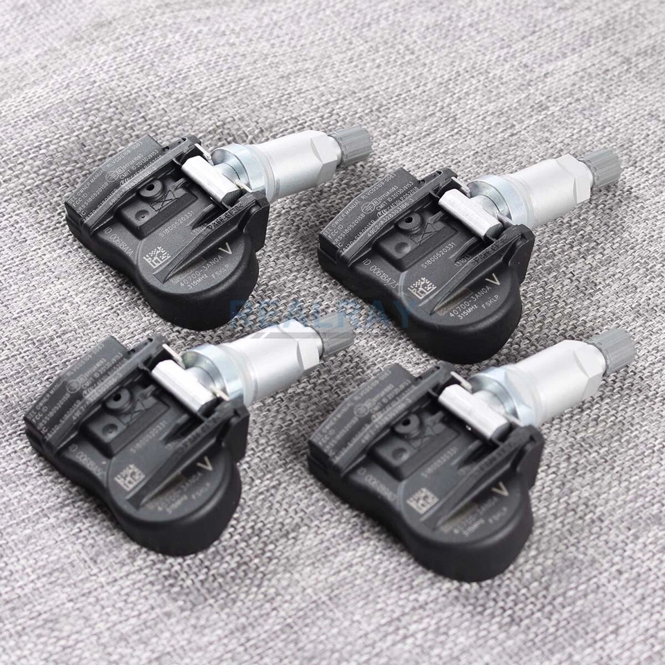 Sensor de presión de neumáticos 4 piezas para Nissan Sentra Máxima Altima TPMS 40700-3AN0A Foto 3 de 4