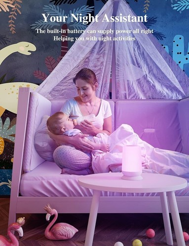 Keepsmile LED Multifunctional Night Light w Sounds - Picture 8 of 9