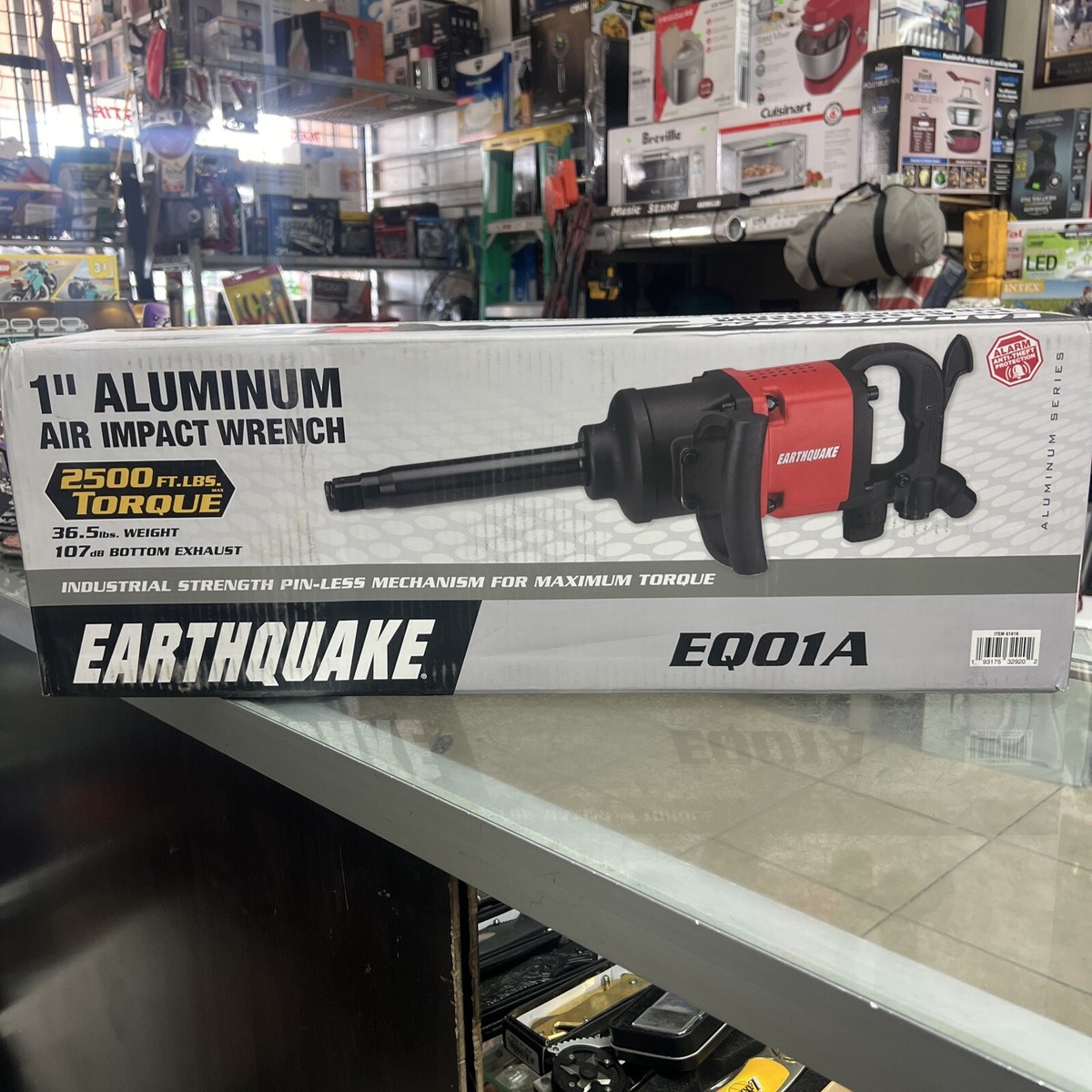 Torque Air Harbor Freight Earthquake Air Impact Torque Wrench 1/2