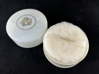 Vintage Roger & Gallet Paris Orchid Dusting Bath Body Powder 150g Made In France