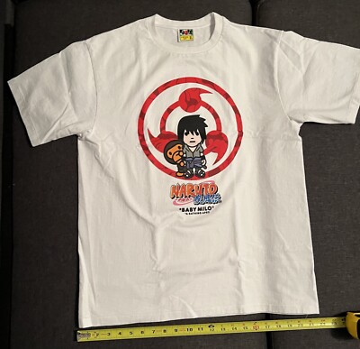 【希少】BAPE × NARUTO疾風伝 ベイビーマイロ Tシャツ XS BAPE x Naruto Milo #4 Tee Black Men's - FW18 - US