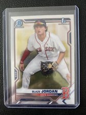 2021 Bowman Chrome 1st Prospects Blaze Jordan Red Sox Rookie SP RC Invest