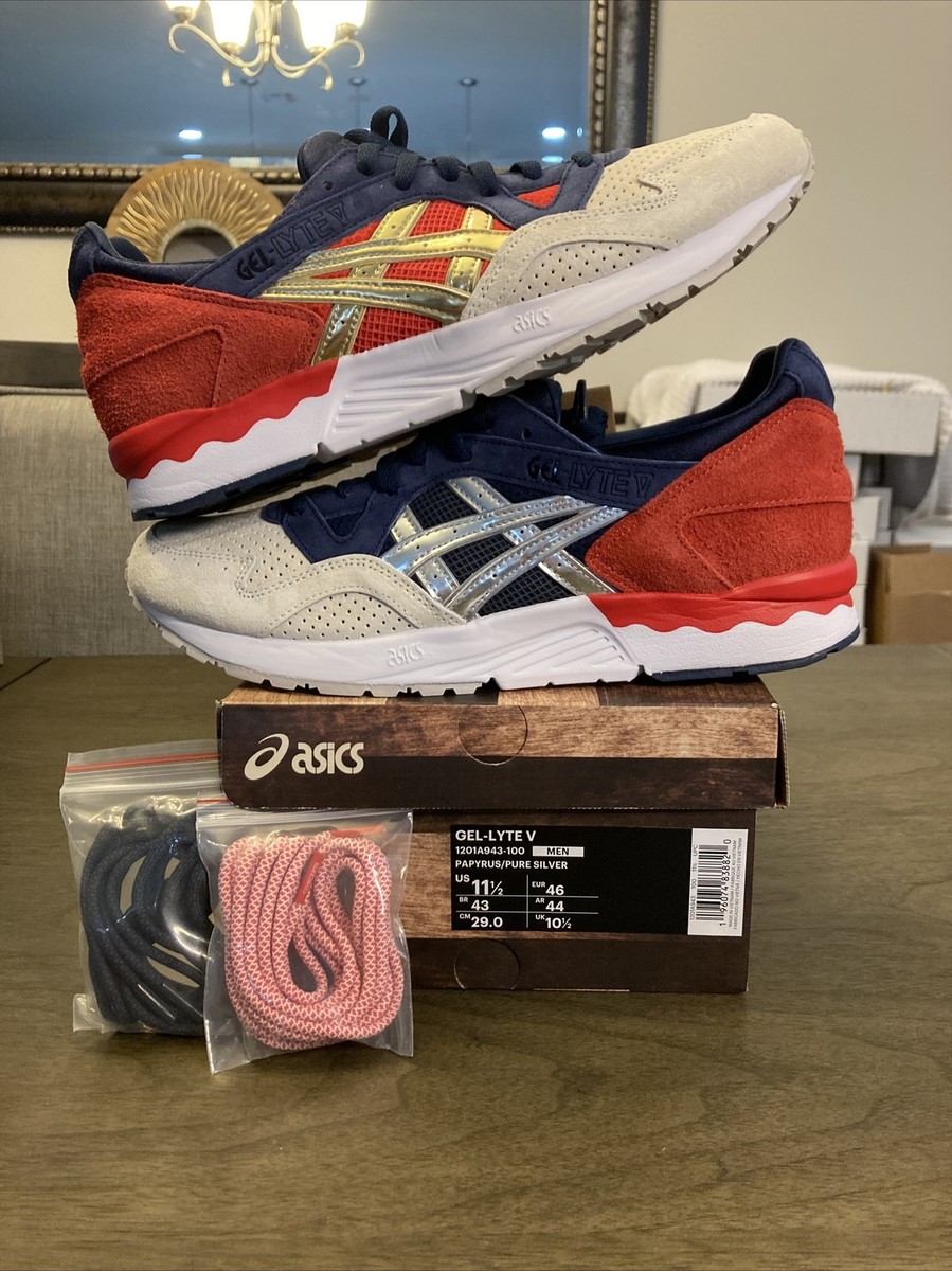 Clearance Asics Asics Gel Lyte Rouge Et Noir Asics Gel Lyte V Gris