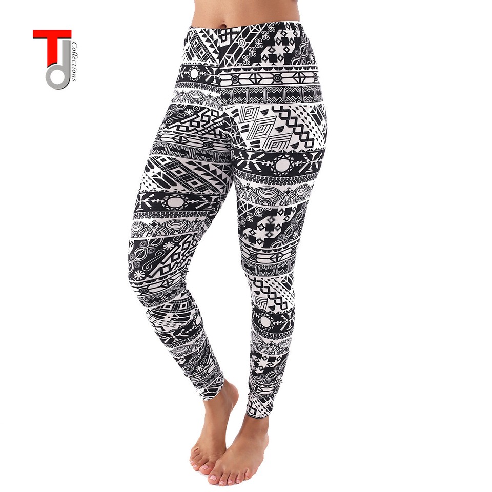 Vegan Print Pattern Women Leggings