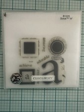 Close to My Heart CTMH-B1225 SOLOS A Clear Stamp Set Adorable Amazing Achieve