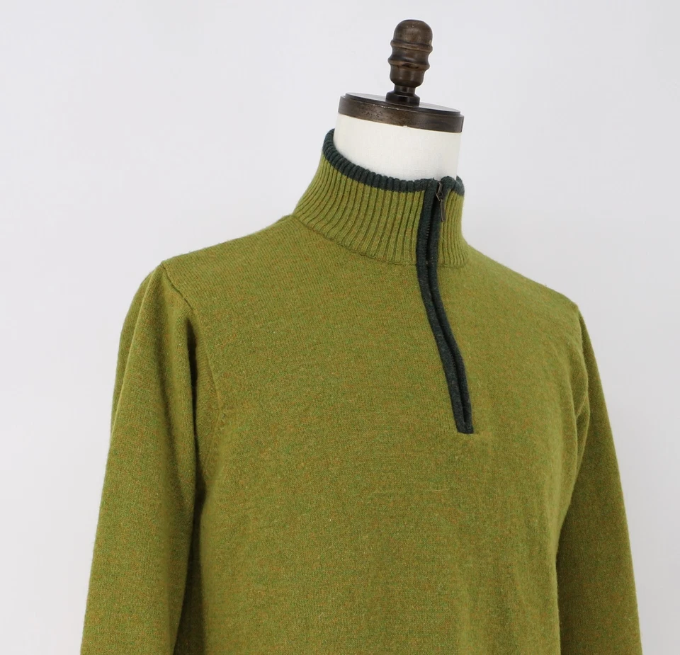 Suéter WOOLOVERS de lana con cremallera 1/4 para hombre talla L Foto 3 de 4