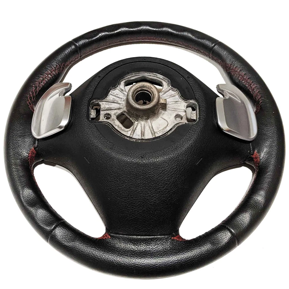 Volante de cuero de 3 radios OEM BMW F30 F32 F33 F34 F36 2013-2019 / 62562181E Foto 3 de 4