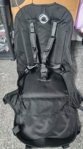 Bugaboo Runner / Buffalo Black Seat Fabric With New Model Harness