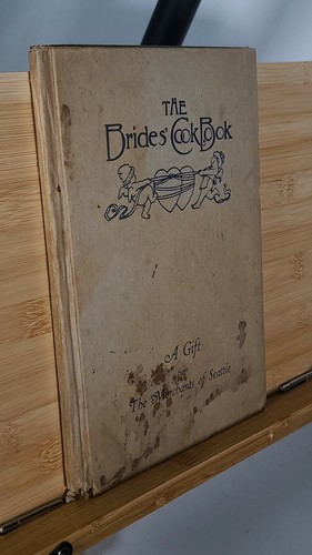 Rare 1910's-20's The Bride's Cook Book - Gift Merchant's Seattle, Advertising - Picture 2 of 8