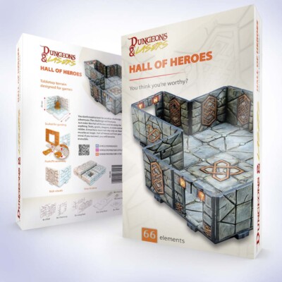 Dungeons & Lasers: Expansion Set - Hall of Heroes