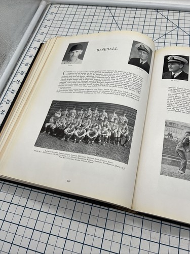 1933 NAVY MIDSHIPMEN FOOTBALL TEAM SLADE CUTTER AUTOGRAPH & 1934 USNA YEARBOOK - Picture 22 of 24