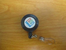 NEW-VERY RARE--ENRON CORP Retractable Badge Holder w/Belt Clip