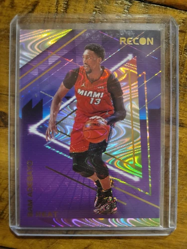 2020-21 Panini Recon Holo Spiral Swirl Bam Adebayo SSP Case Hit