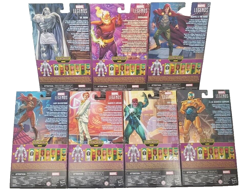 Hasbro MARVEL Legends Super Villains WAVE ONE 1,2,3,4,5,6,7
